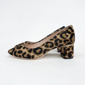 Loeffler Randall Animal Print Block Heels